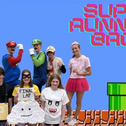 Super Running Bros, a Spud Games team poster