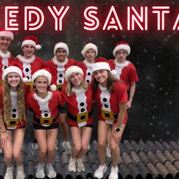 Speedy Santas, a Spud Games team poster